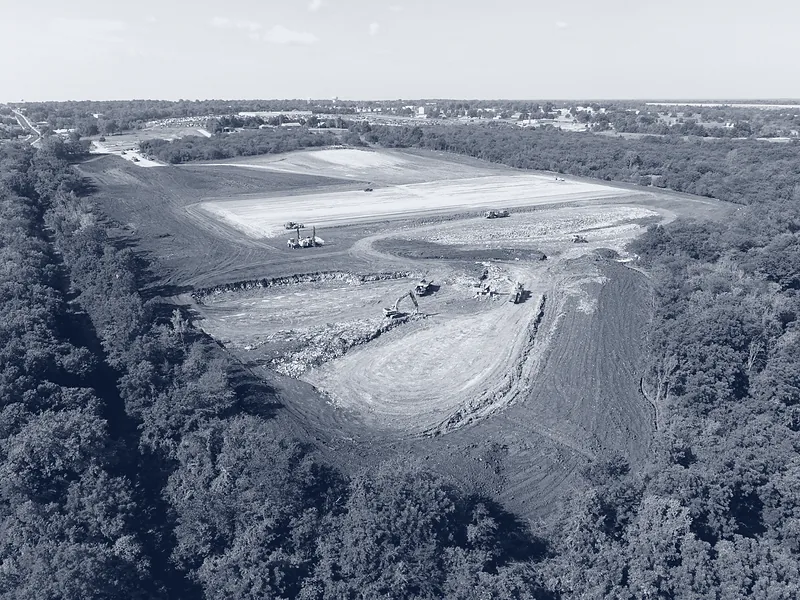 Bimbo Bakeries Distribution Center — Kansas City — Mass grading, June 2024