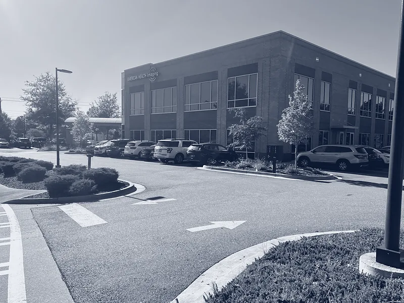 Office Building — Canton — Parking and entry drive, 2022